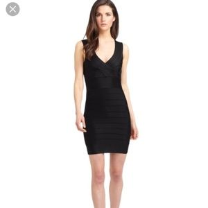 French Connection Spotlight V Neck Dress NWT 6 LBD
